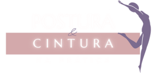 POSTURA E CINTURA logo neon